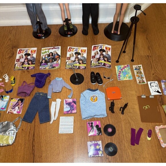 Vtg Generation Girl Barbie 1999 Lot Of 4 w/ Accessories Nichelle Chelsie Blaine - Picture 7 of 15